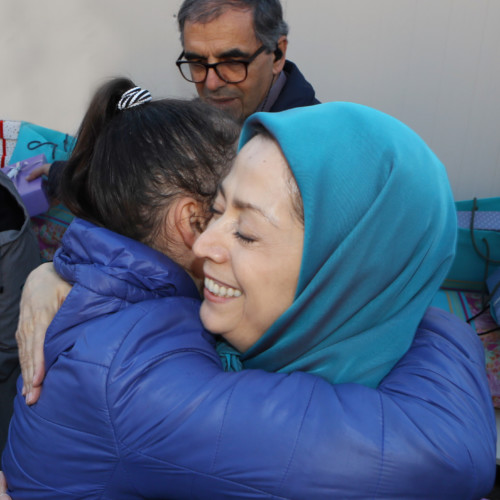 Maryam Rajavi visits victims of earthquake in Albania- December 2019