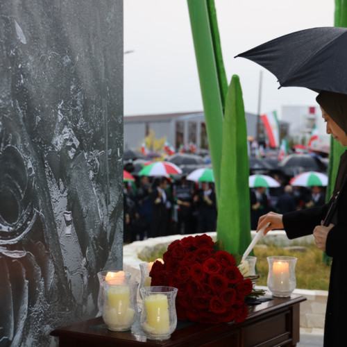 Commemorating victims of the Ukrainian airliner crash, in the presence of Maryam Rajavi at Ashraf 3- January 12, 2020