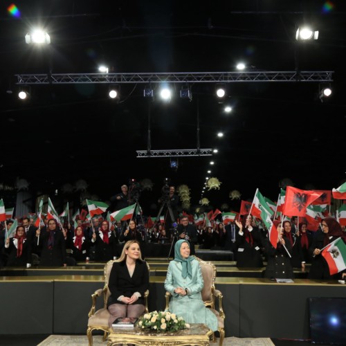 Mrs. Monika Kryemadhi and a delegation from the Socialist Movement for Integration Party visited Ashraf-3 and met with Maryam Rajavi - January 29, 2020