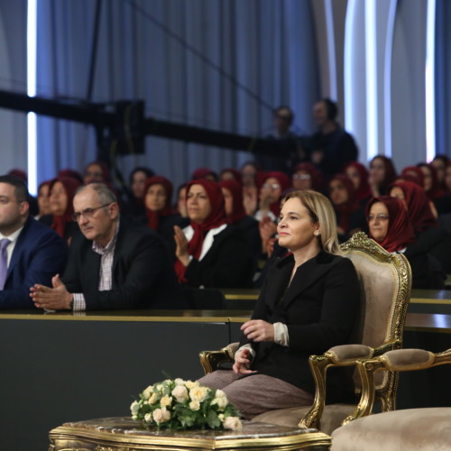 Mrs. Monika Kryemadhi and a delegation from the Socialist Movement for Integration Party visited Ashraf-3 and met with Maryam Rajavi - January 29, 2020