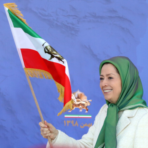 Maraym Rajavi at the gathering on the Anniversary of the Anti-Monarchic Revolution – Ashraf 3 – 11 February 2020