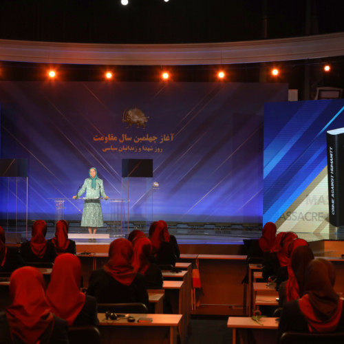 Maryam Rajavi at the 40th anniversary of the start of Iranian people’s nationwide resistance, Day of Martyrs and Political Prisoners- June 20, 2020