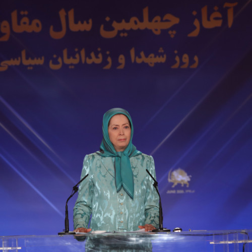 Maryam Rajavi at the 40th anniversary of the start of Iranian people’s nationwide resistance, Day of Martyrs and Political Prisoners- June 20, 2020