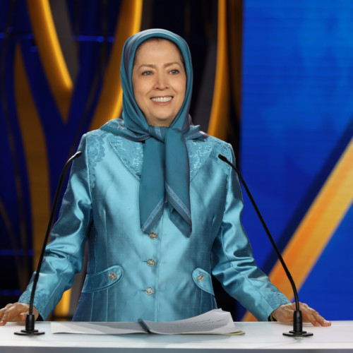 Maryam Rajavi at the Free Iran Global Summit at Ashraf 3- July 17, 2020