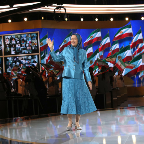 Maryam Rajavi at the Free Iran Global Summit at Ashraf 3- July 17, 2020