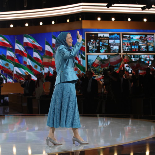 Maryam Rajavi at the Free Iran Global Summit at Ashraf 3- July 17, 2020