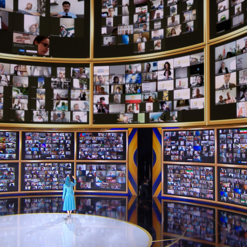 Maryam Rajavi at the Free Iran Global Summit at Ashraf 3- July 17, 2020