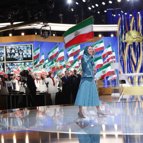 Maryam Rajavi at the Free Iran Global Summit at Ashraf 3- July 17, 2020