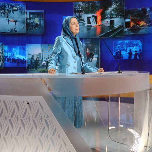 Maryam Rajavi at the Free Iran Global Summit at Ashraf 3- July 17, 2020