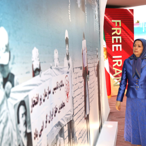 Maryam Rajavi at the Call-for-Justice virtual conference in the Free Iran Global Summit - July 19, 2020