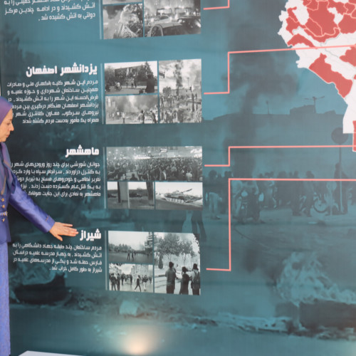 Maryam Rajavi at the Call-for-Justice virtual conference in the Free Iran Global Summit - July 19, 2020