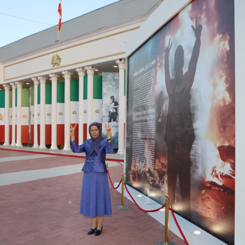 Maryam Rajavi at the Call-for-Justice virtual conference in the Free Iran Global Summit - July 19, 2020