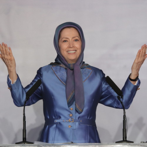 Maryam Rajavi at the Call-for-Justice virtual conference in the Free Iran Global Summit - July 19, 2020