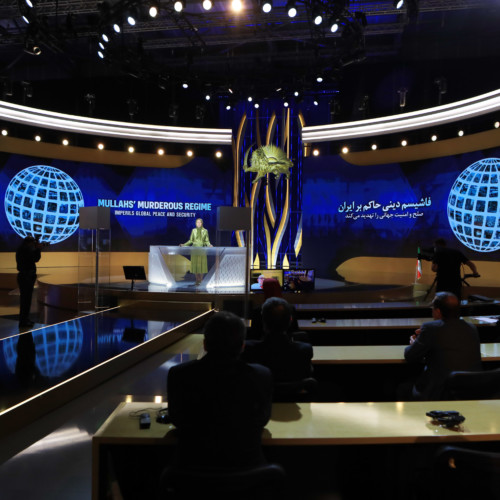 Maryam Rajavi at the third session of the Free Iran Global Summit- The conference entitled “Iranian Regime’s Terrorism; Shut Down Tehran’s Embassies, Expel its Agents and Operatives ,” - Ashraf 3 - July 20, 2020