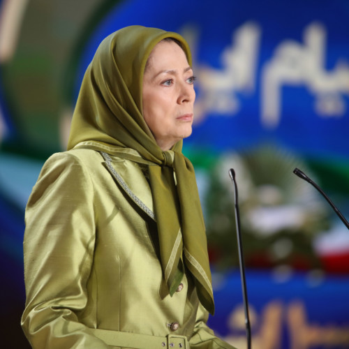 Maryam Rajavi at the third session of the Free Iran Global Summit- The conference entitled “Iranian Regime’s Terrorism; Shut Down Tehran’s Embassies, Expel its Agents and Operatives ,” - Ashraf 3 - July 20, 2020