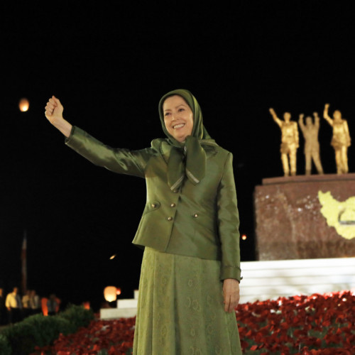 Maryam Rajavi at the third session of the Free Iran Global Summit- The conference entitled “Iranian Regime’s Terrorism; Shut Down Tehran’s Embassies, Expel its Agents and Operatives ,” - Ashraf 3 - July 20, 2020