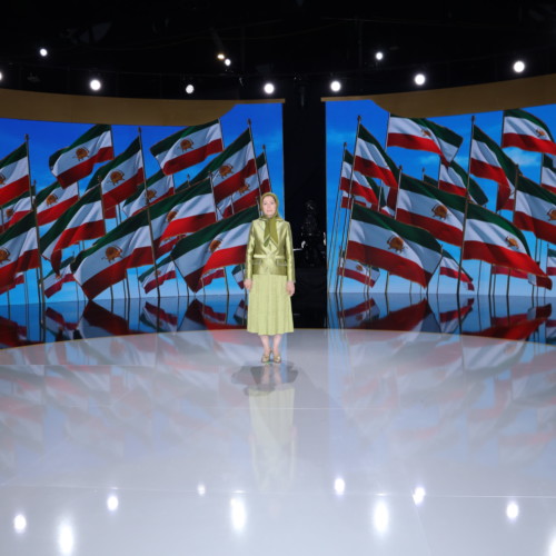 Maryam Rajavi at the third session of the Free Iran Global Summit- The conference entitled “Iranian Regime’s Terrorism; Shut Down Tehran’s Embassies, Expel its Agents and Operatives ,” - Ashraf 3 - July 20, 2020