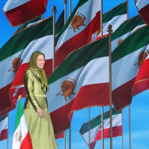 Maryam Rajavi at the third session of the Free Iran Global Summit- The conference entitled “Iranian Regime’s Terrorism; Shut Down Tehran’s Embassies, Expel its Agents and Operatives ,” – Ashraf 3 – July 20, 2020