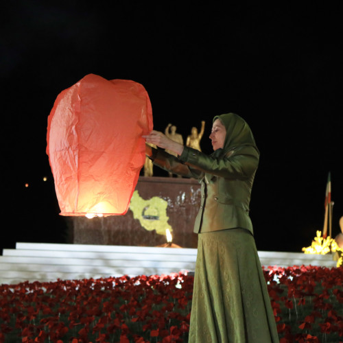 Maryam Rajavi at the third session of the Free Iran Global Summit- The conference entitled “Iranian Regime’s Terrorism; Shut Down Tehran’s Embassies, Expel its Agents and Operatives ,” - Ashraf 3 - July 20, 2020