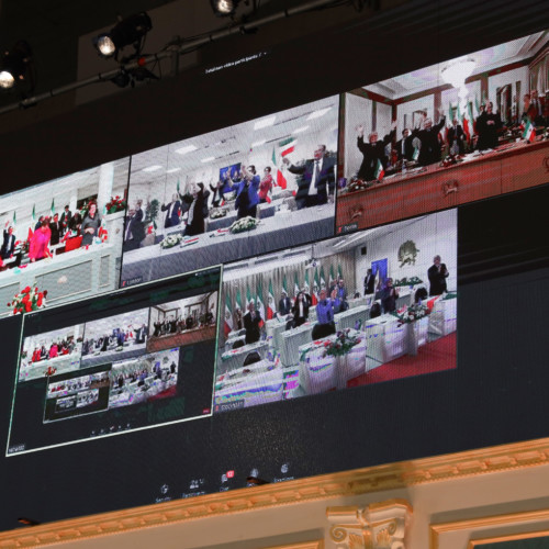 Maryam Rajavi at the three-day session of the National Council of Resistance of Iran - July 2020