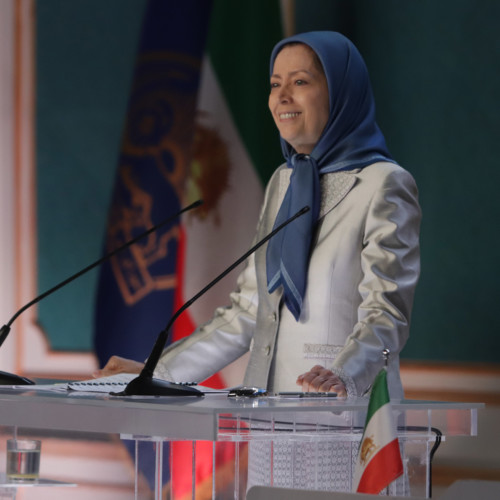 Maryam Rajavi at the three-day session of the National Council of Resistance of Iran - July 2020