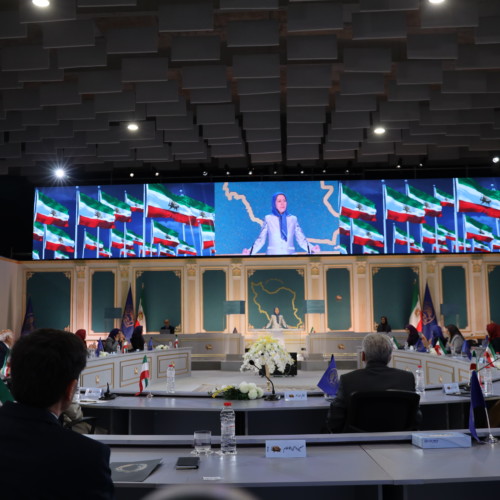 Maryam Rajavi at the three-day session of the National Council of Resistance of Iran - July 2020