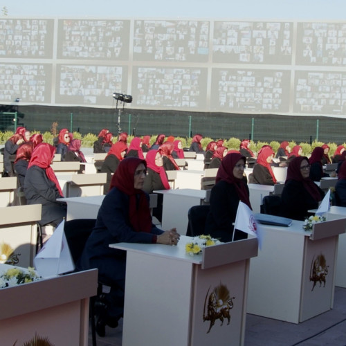 Maryam Rajavi at the founding anniversary of the People’s Mojahedin Organization of Iran at Ashraf 3- September 5, 2020