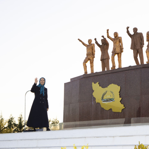 Maryam Rajavi at the anniversary of the uprising in November 2019 - November 10, 2020