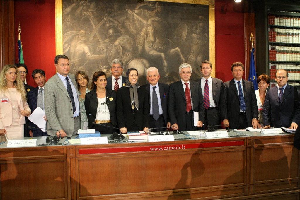 Maryam Rajavi’s speech at the Italian Parliament