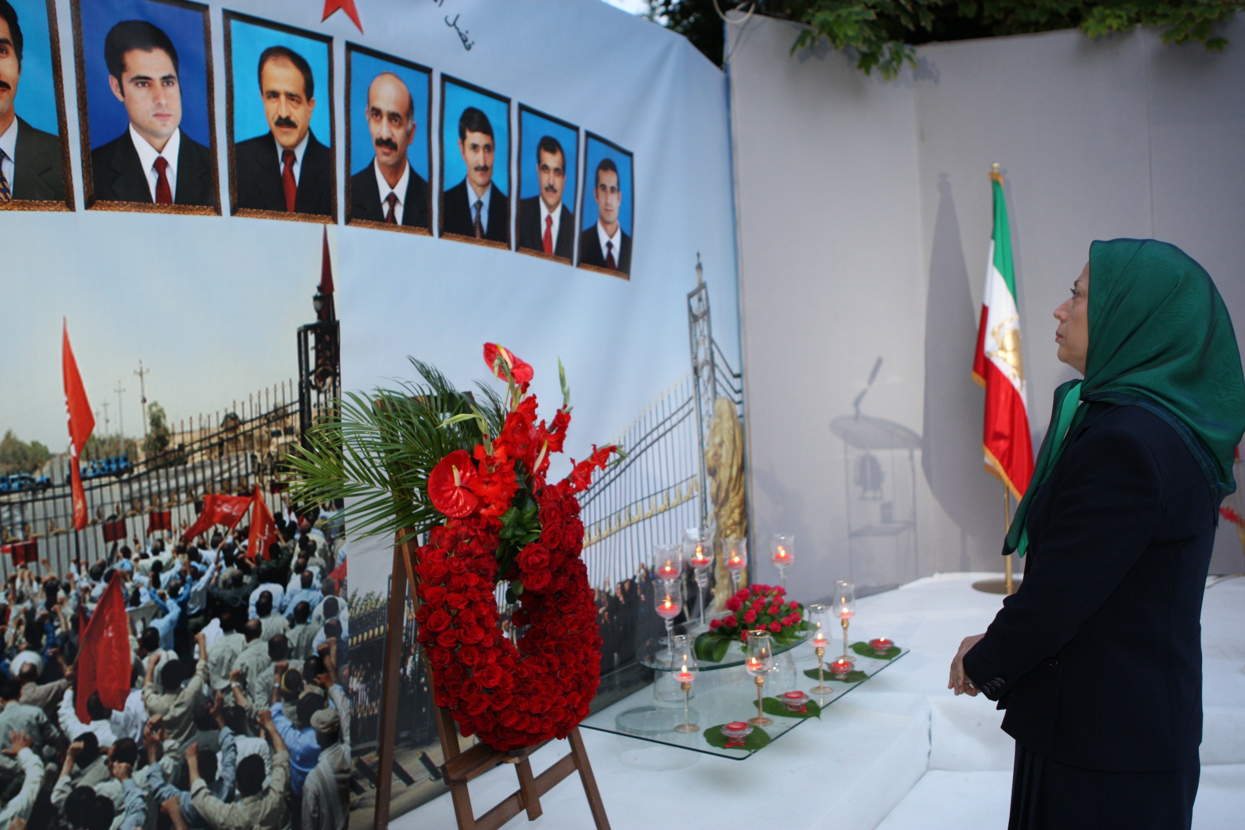 Maryam Rajavi's speech at ceremony in honor of Camp Ashraf martyrs