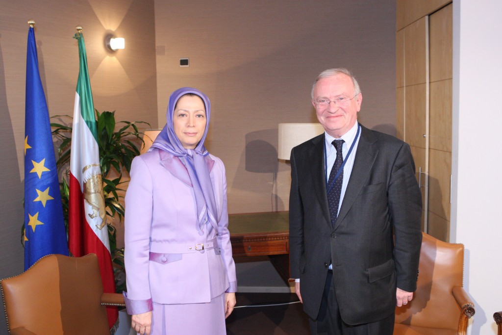 Chair of the Commission on European Union regions met with Maryam Rajavi