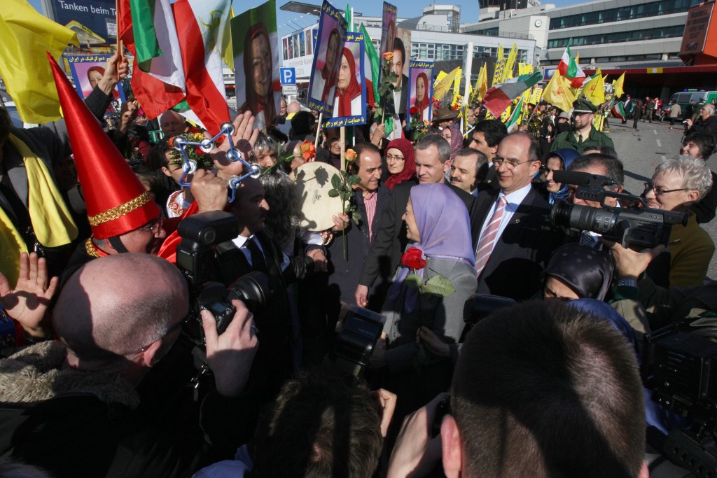 Maryam Rajavi in Berlin