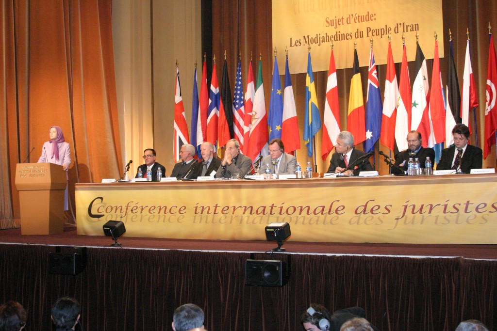 Maryam Rajavi’s address at the International Conference of Jurists, in Paris