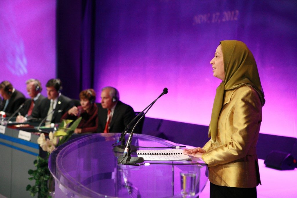 Maryam Rajavi’s Speech at the international conference in Paris
