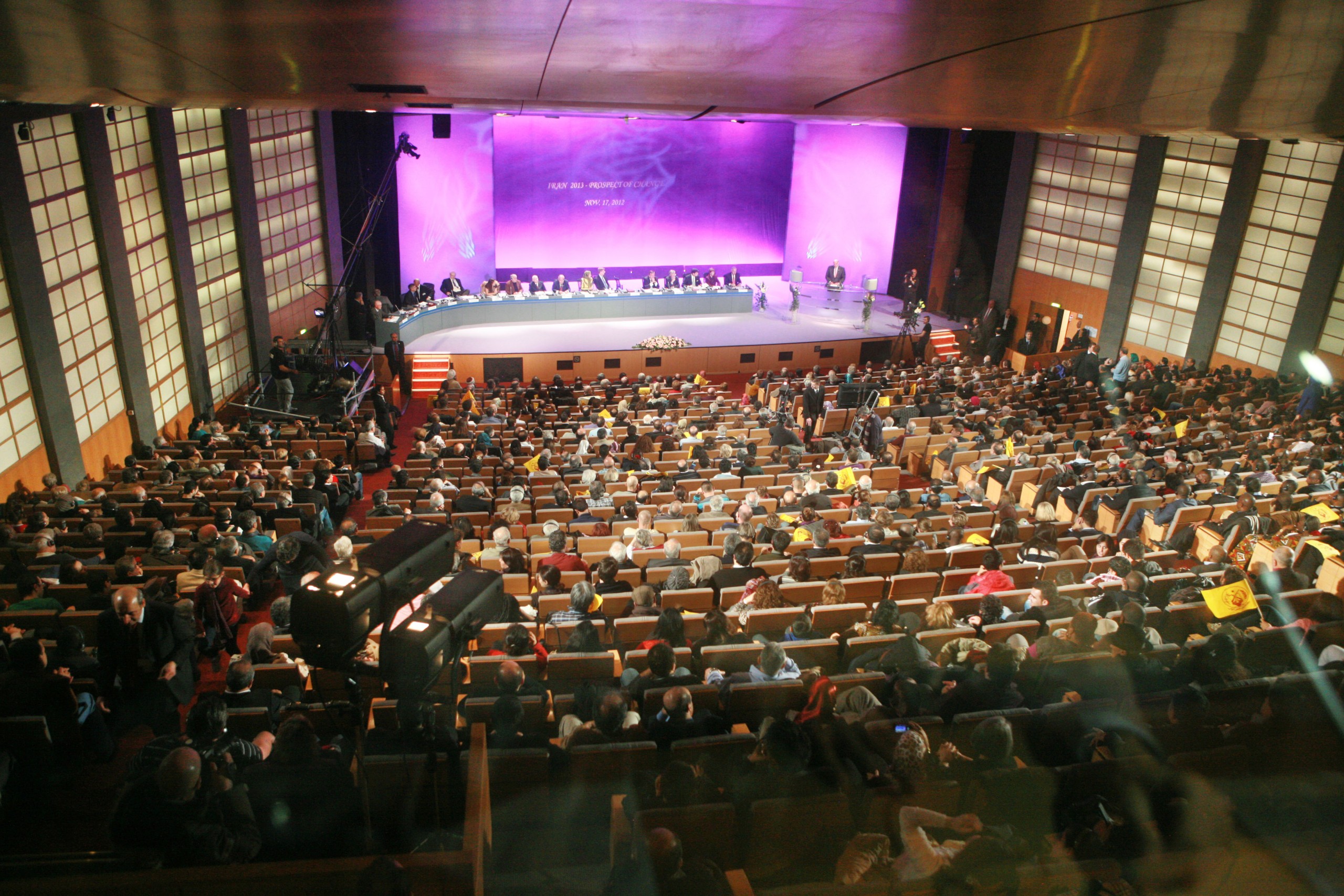 Speech at the international conference in Paris