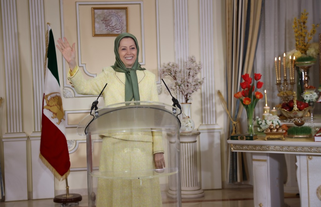 Nowruz, the new Iranian year, 1400, celebrated with Mrs. Rajavi’s remarks