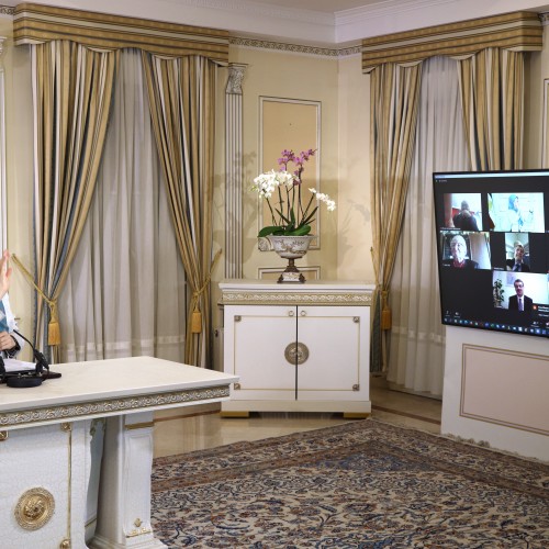 Online Conference featuring Maryam Rajavi, French MPs and Senators
