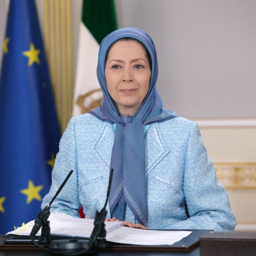 Online conference of Maryam Rajavi with members of the European Parliament – April 2021