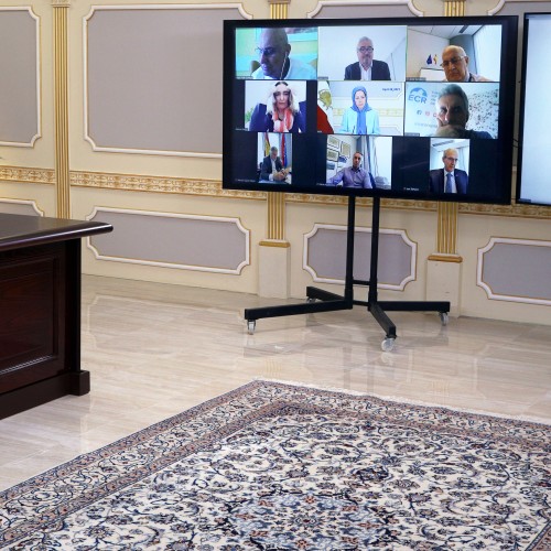 Online conference of Maryam Rajavi with members of the European Parliament – April 2021