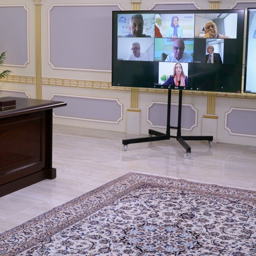 Online conference of Maryam Rajavi with members of the European Parliament – April 2021