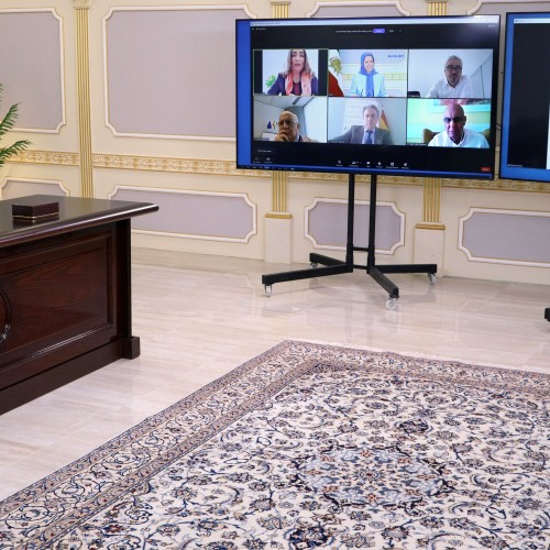 Online conference of Maryam Rajavi with members of the European Parliament – April 2021