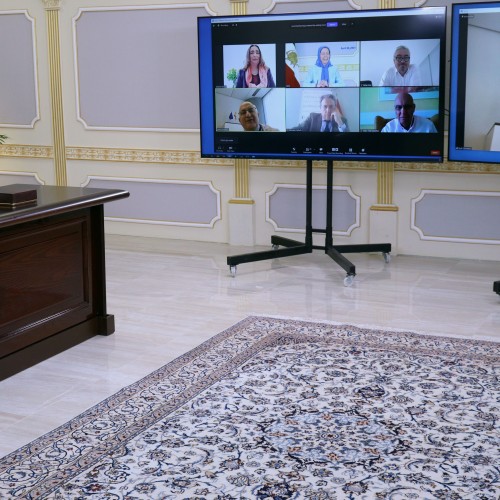 Online conference of Maryam Rajavi with members of the European Parliament – April 2021