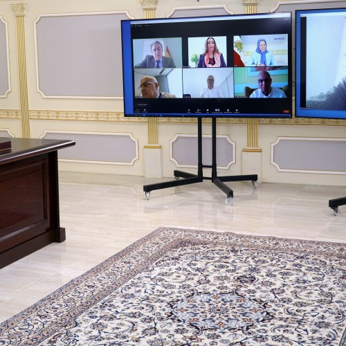 Online conference of Maryam Rajavi with members of the European Parliament – April 2021