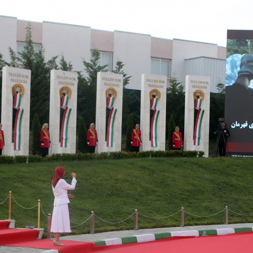 Maryam Rajavi at the 40th anniversary of the nationwide resistance against the Iranian regime- June 20, 2021