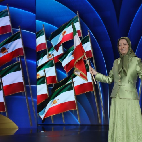 Maryam Rajavi at the first Free Iran World Summit - The Democratic Alternative on the March to Victory- July 10, 2021