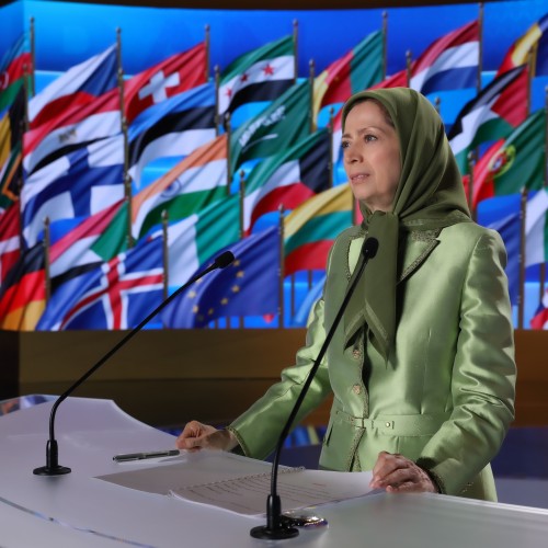 Maryam Rajavi's speech at the first day of Free Iran World Summit - The Democratic Alternative on the March to Victory- July 10, 2021