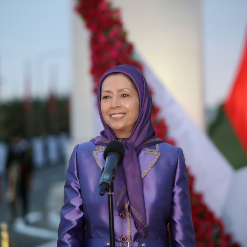 Maryam Rajavi at the third day of the Free Iran World Summit - Global Support for Iranian People's uprising and Democratic Alternative 