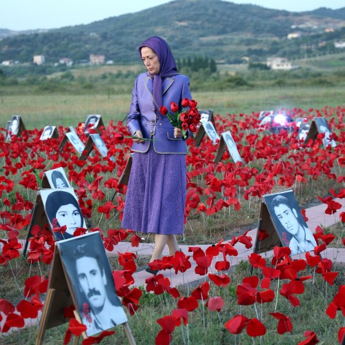 Maryam Rajavi at the third day of the Free Iran World Summit - Global Support for Iranian People's uprising and Democratic Alternative 