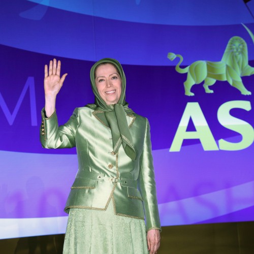 Maryam Rajavi at the first Free Iran World Summit - The Democratic Alternative on the March to Victory- July 10, 2021