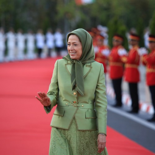 Maryam Rajavi at the first Free Iran World Summit - The Democratic Alternative on the March to Victory- July 10, 2021